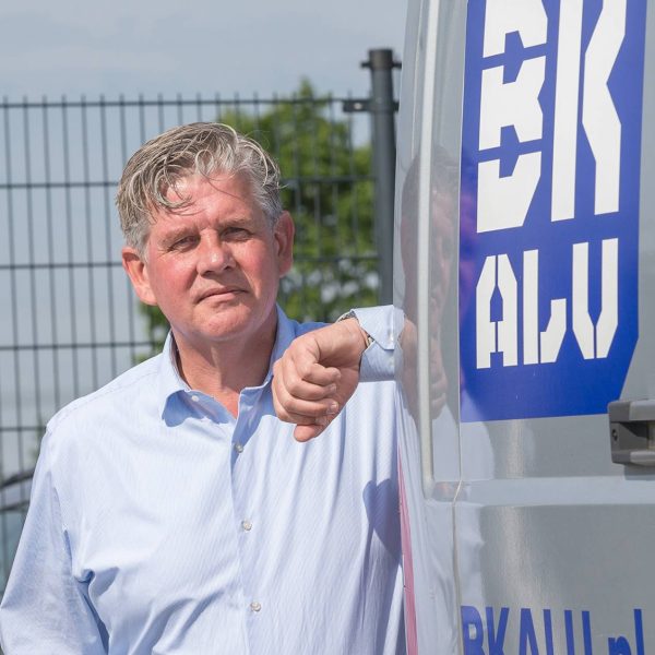 Foto Bert Egberts B+K Alusystemen - directeur Bert Egberts